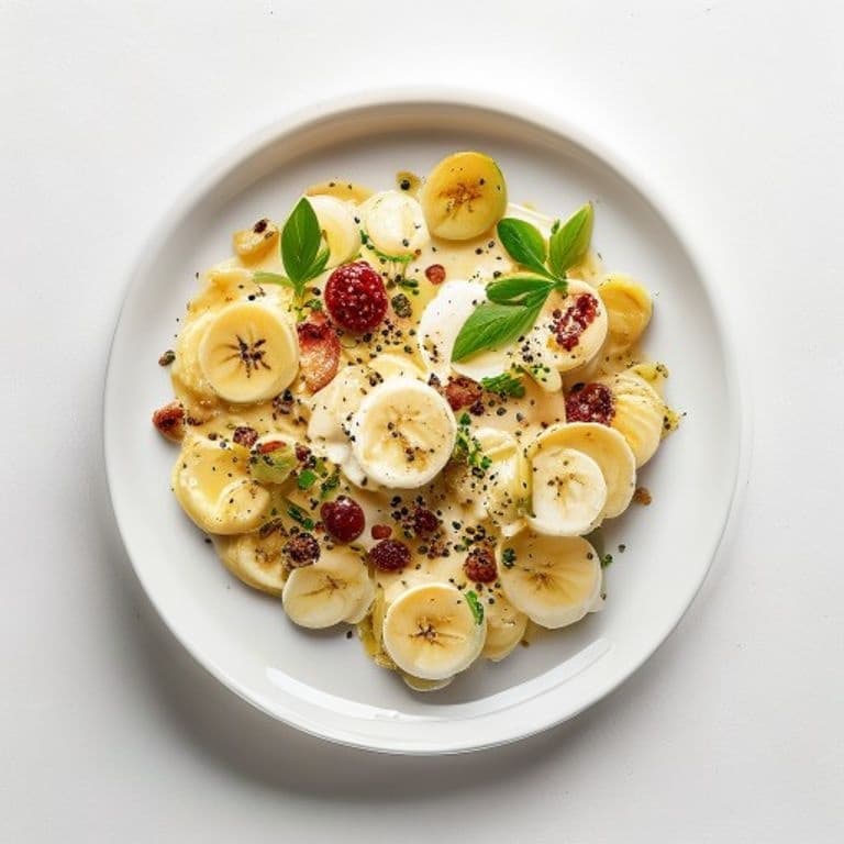 Porridge avoine, banane et cannelle