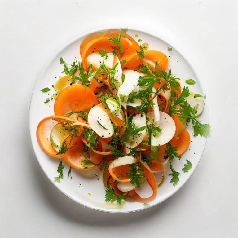 Salade de carotte râpée au citron et persil