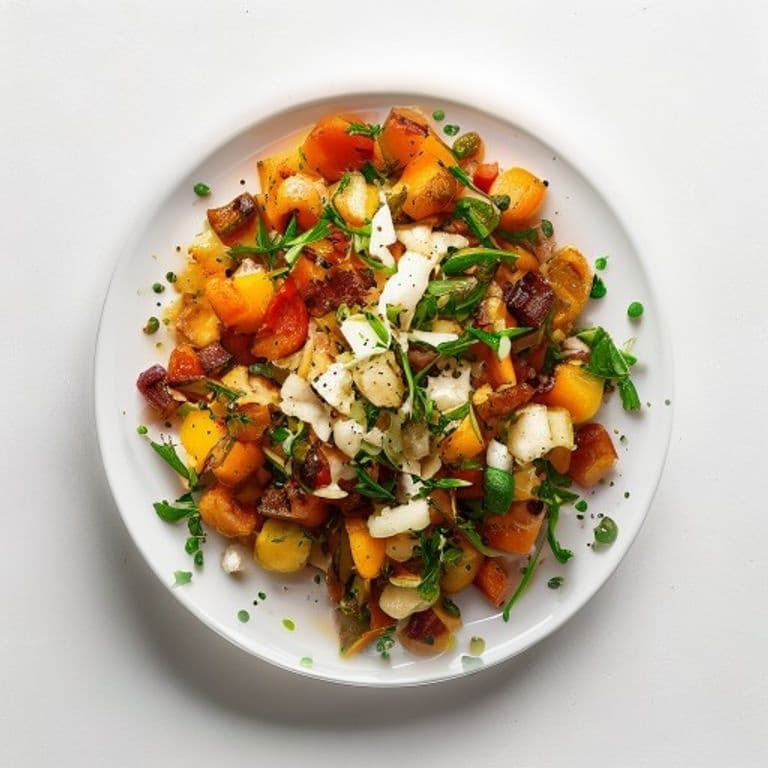 Riz aux légumes et pois chiches (restes)