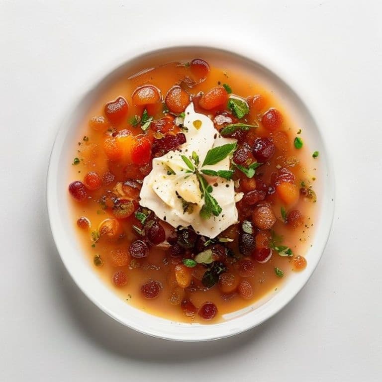 Compote abricot et pruneaux épicée