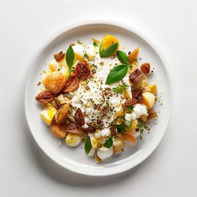 Bol yaourt, flocons d'avoine et amandes