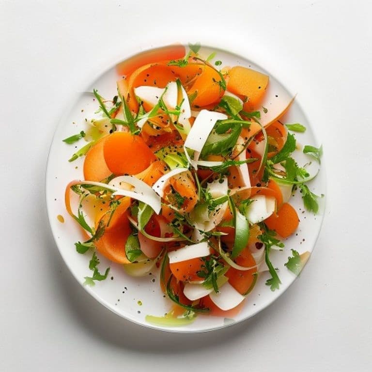Salade de carotte et abricot au cumin