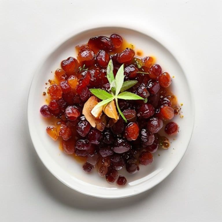 Compote de raisins épicée