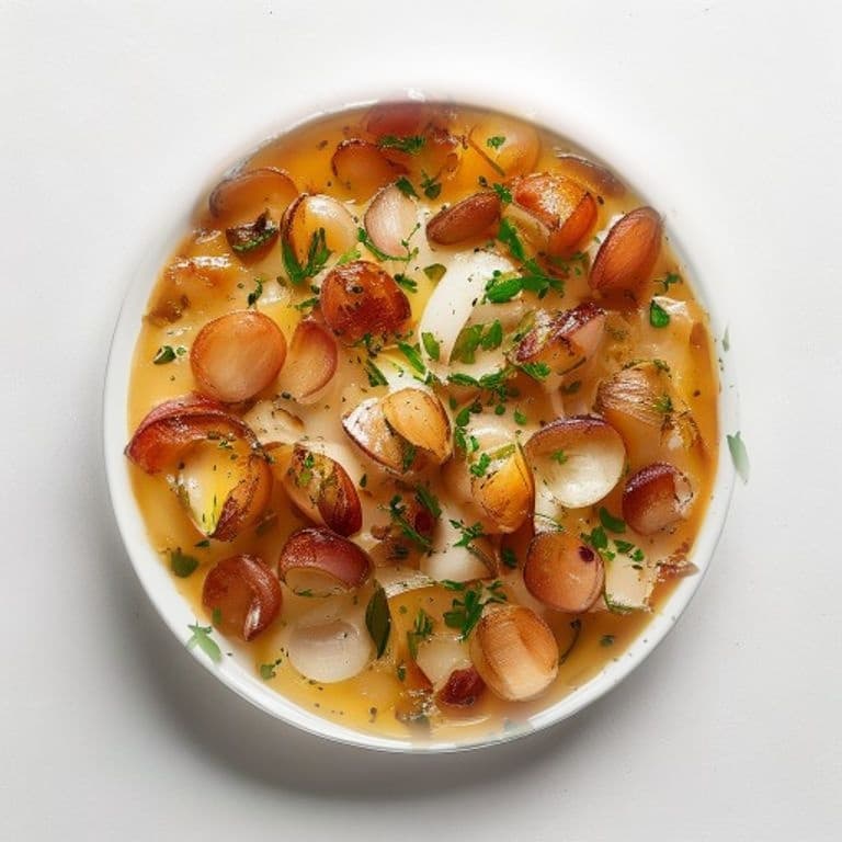 Soupe à l'oignon gratinée