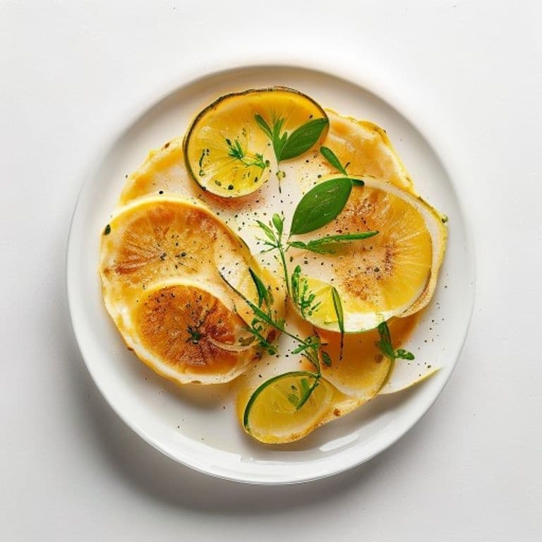 Crêpes fines sucre et citron