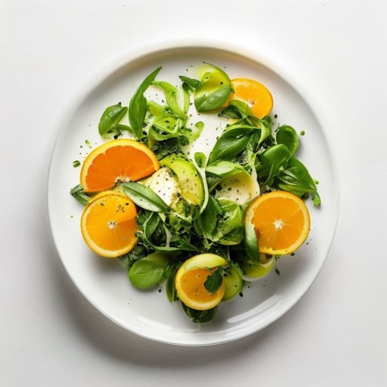 Smoothie vert épinards, banane et orange