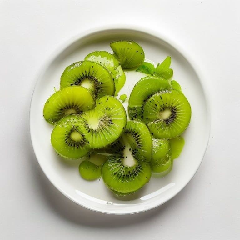 Compote de kiwi et pomme