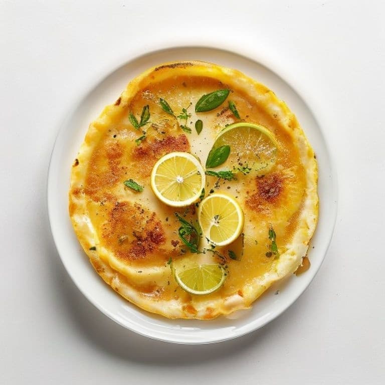 Crêpes fines caramélisées au citron