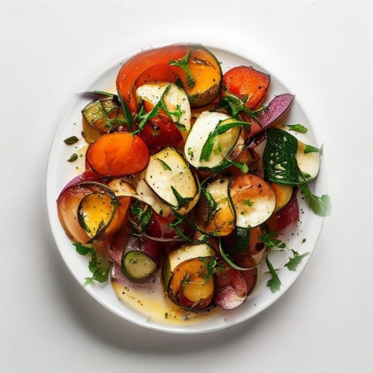 Ratatouille aubergine, courgette et poivron