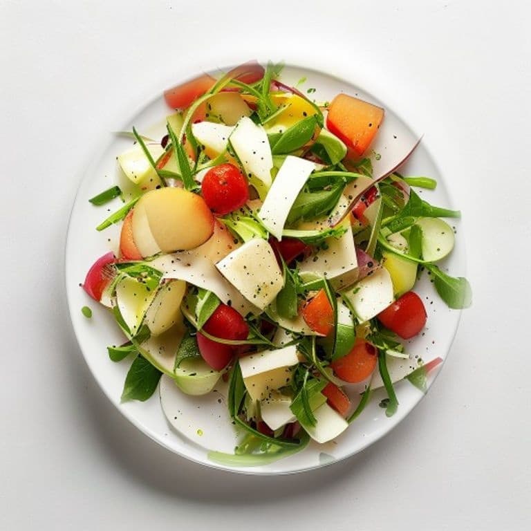Salade d'endives, pomme et emmental