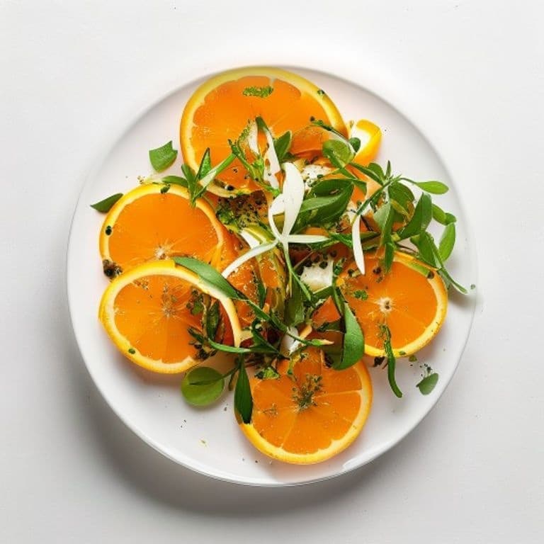 Salade d'oranges à la cannelle