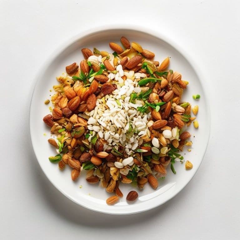 Muesli overnight avoine, amandes et dattes