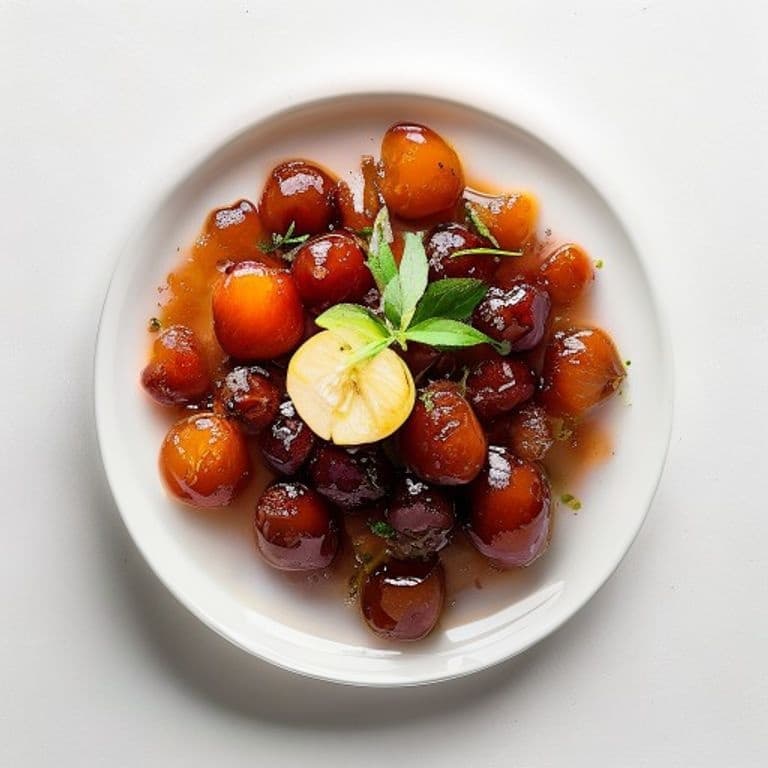 Compote pruneaux et pomme