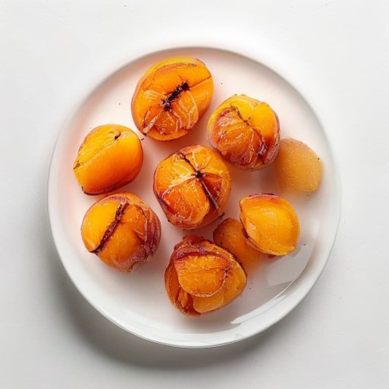 Abricots rôtis au four et miel