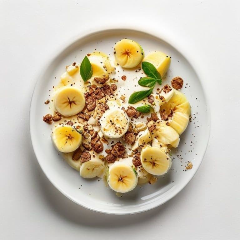 Smoothie bowl banane-avoine