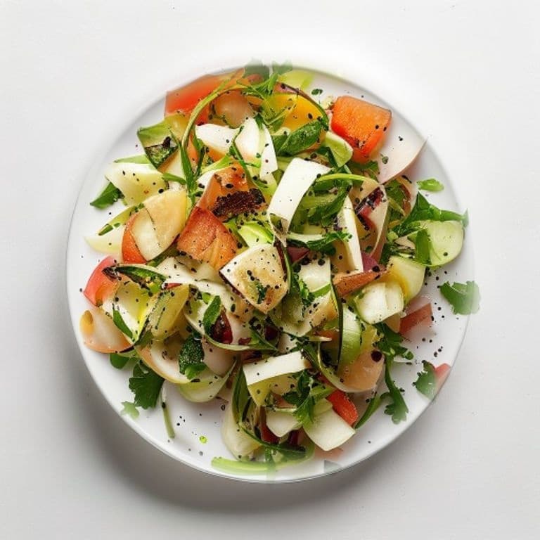 Salade de chou-fleur cru, cumin et citron