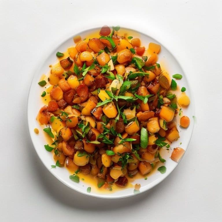 Lentilles corail aux épinards et curcuma