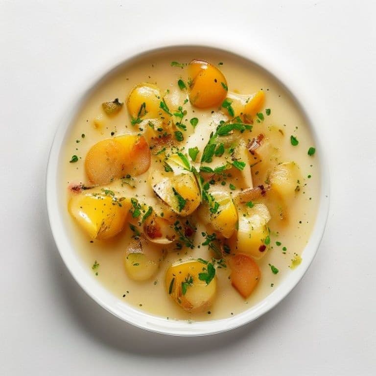 Soupe de poireau et pomme de terre