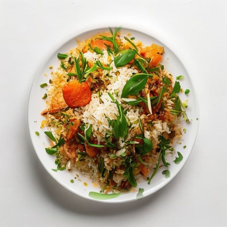 Taboulé de riz aux herbes fraîches