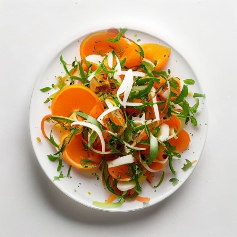 Salade de carotte râpée à l'orange et cannelle