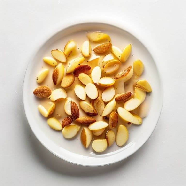 Compote maison pomme et amandes