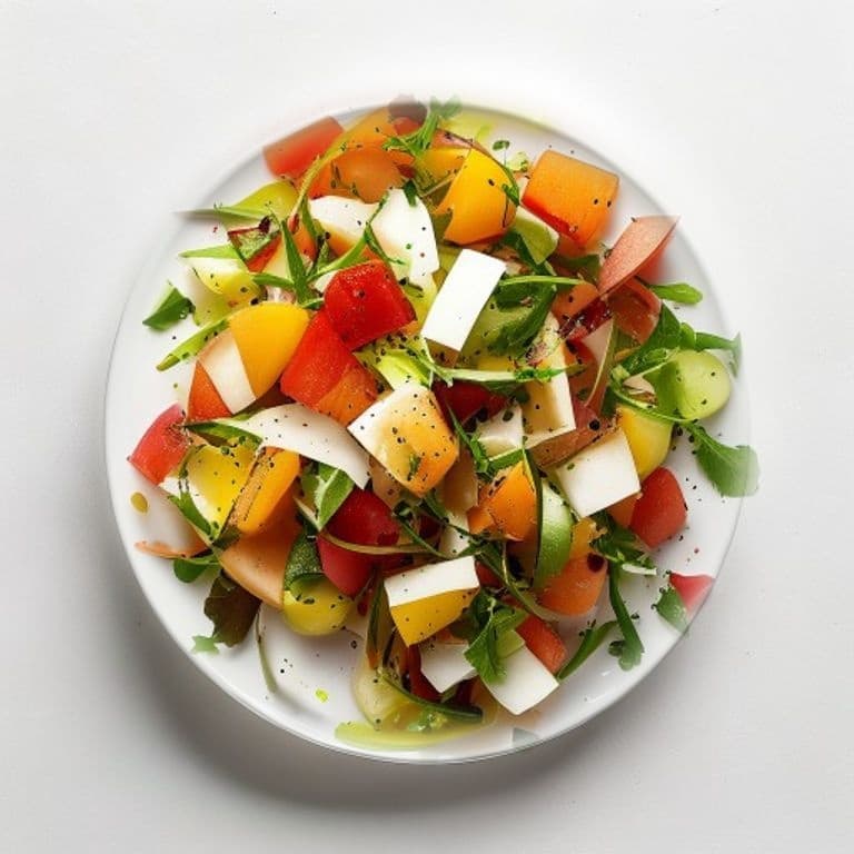 Salade de pomme et chou à la cannelle