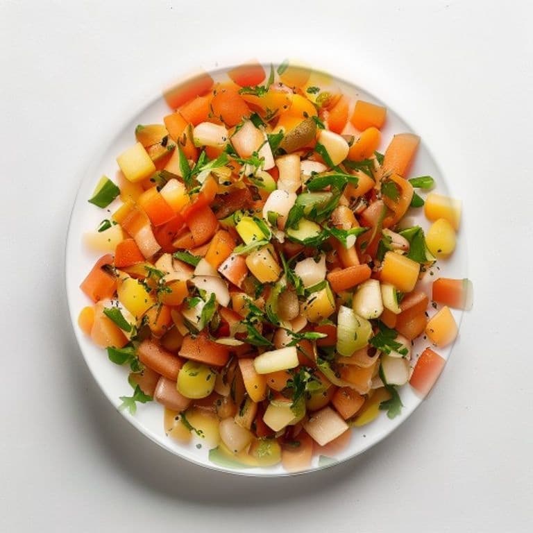 Salade de lentilles corail, carotte et citron