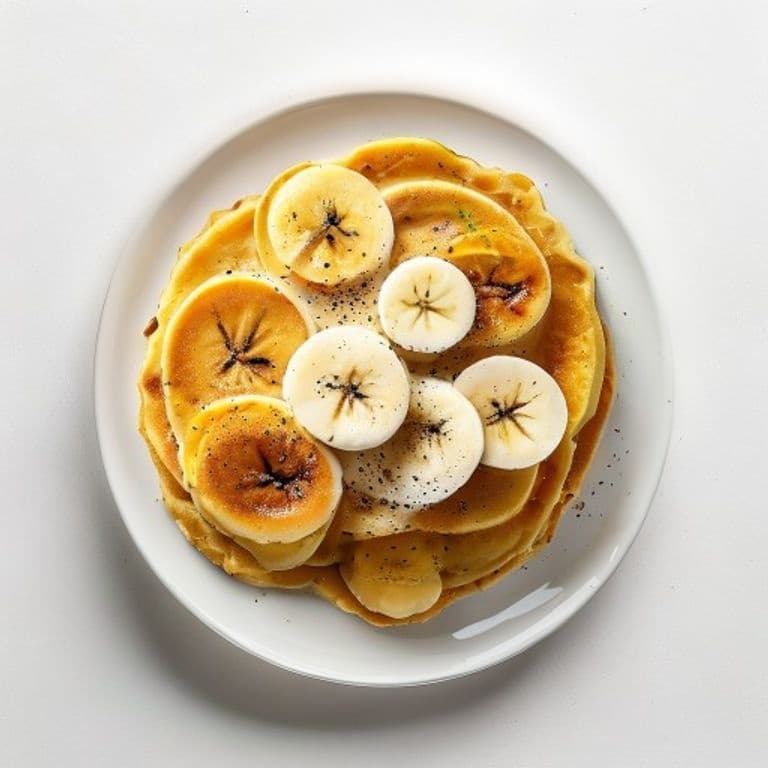 Pancakes moelleux à la banane